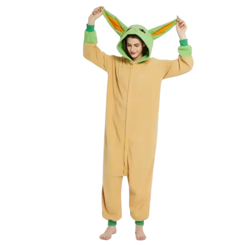 Pijama Kigurimi Mandallorian Din Grogu (ADULTO E INFANTIL) + BRINDE GRÁTIS