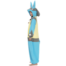 Pijama Kigurimi Lucario (ADULTO E INFANTIL) + BRINDE GRÁTIS