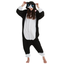 Pijama Kigurimi Gato Preto (ADULTO E INFANTIL) + BRINDE GRÁTIS