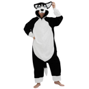 Pijama Kigurimi Cachorro Preto (ADULTO E INFANTIL) + BRINDE GRÁTIS